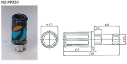 Adjust leg Round base NZ-PP250